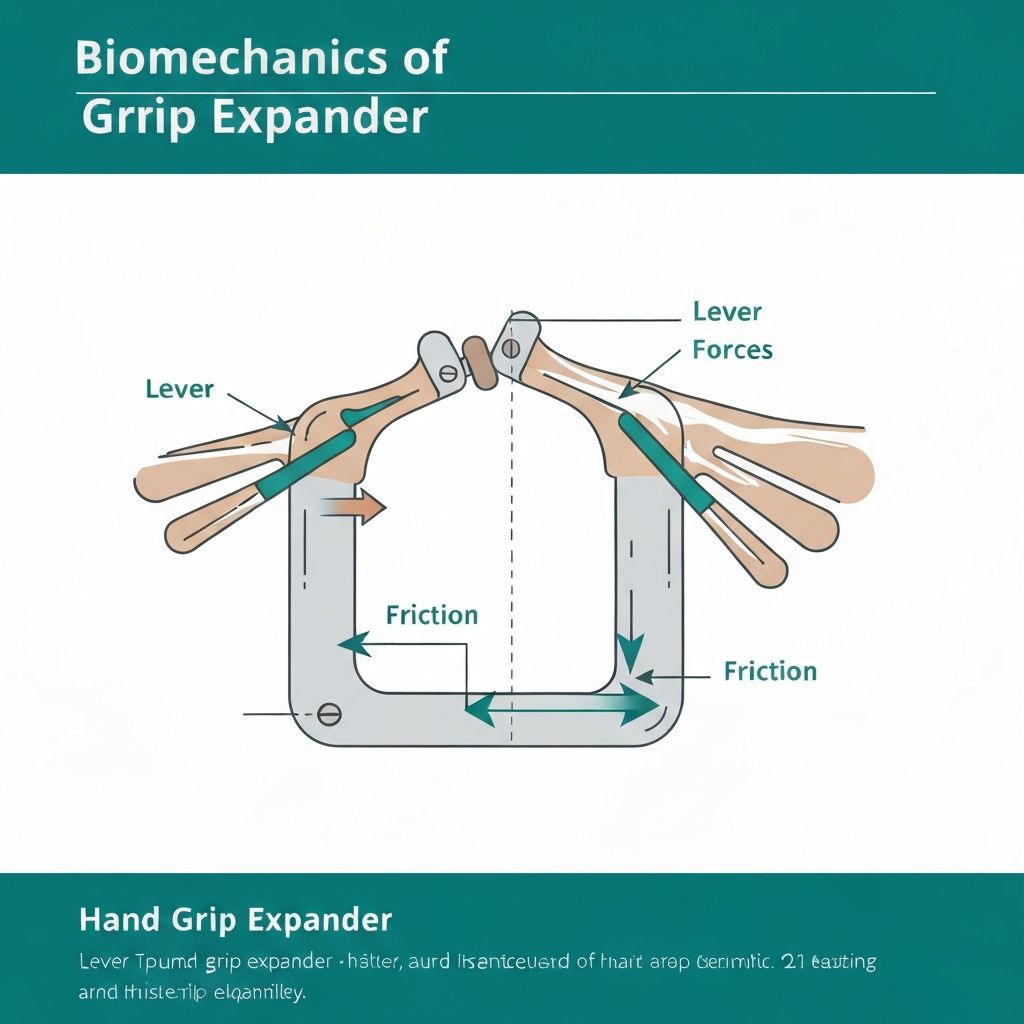 Diagram biomechaniki ekspandera