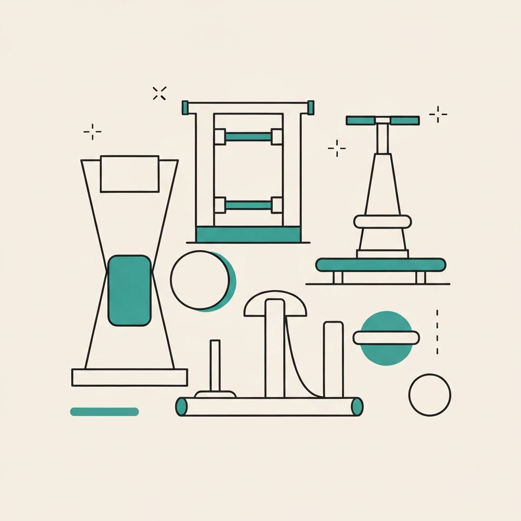 Edukacyjna ilustracja koncepcji ćwiczeń